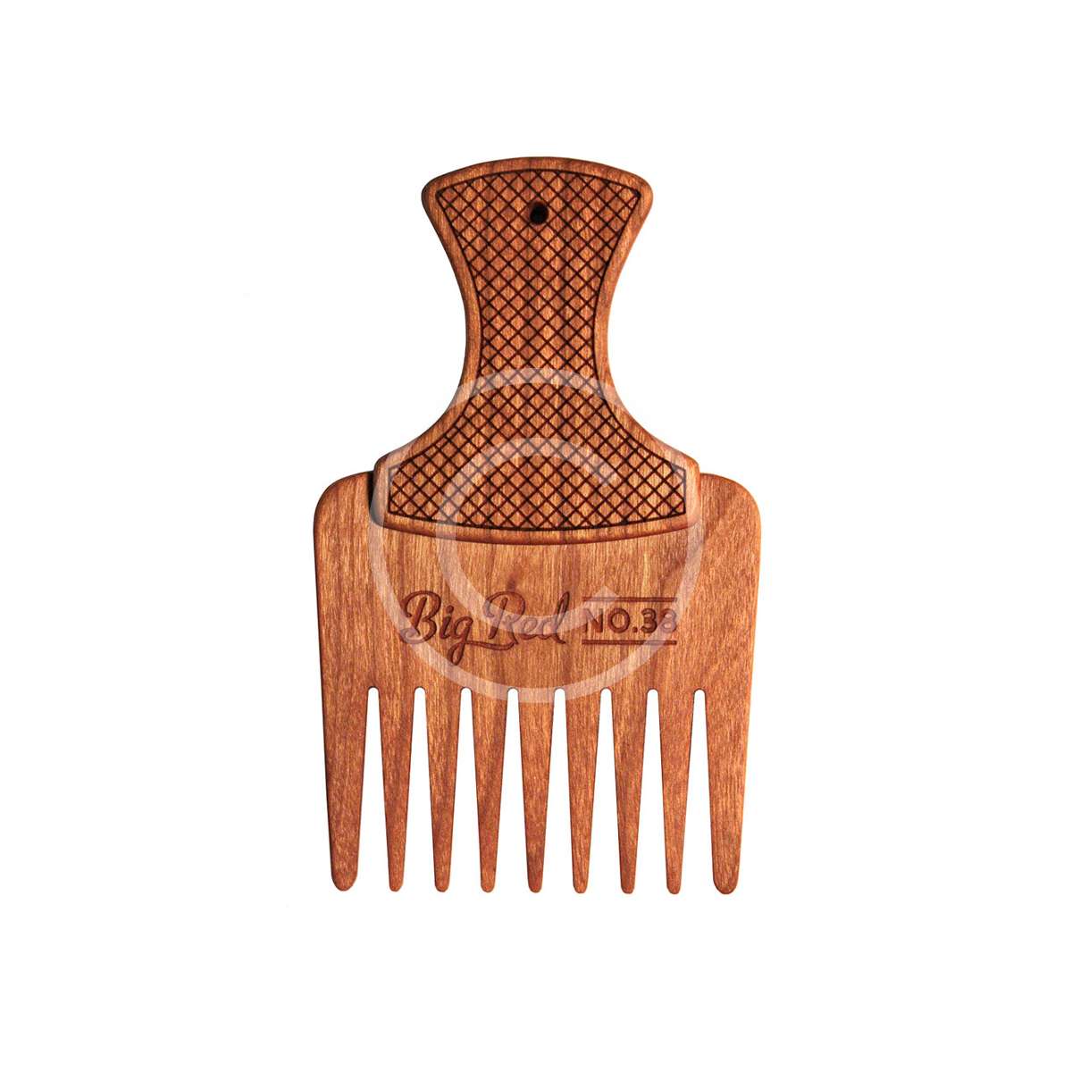 Big Red Wooden Comb (Oil Apply)